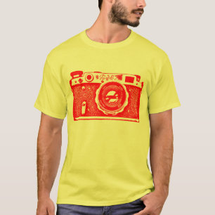 Riesenkamera Russland - Rot T-Shirt