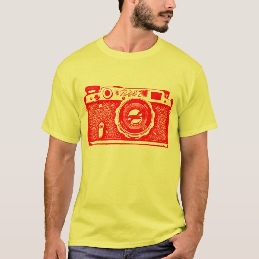 Riesenkamera Russland - Rot T-Shirt (Vorderseite)