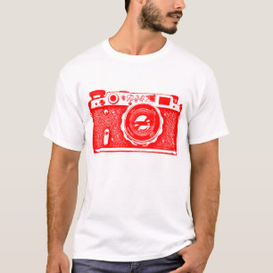 Riesenkamera Russland - Rot T-Shirt
