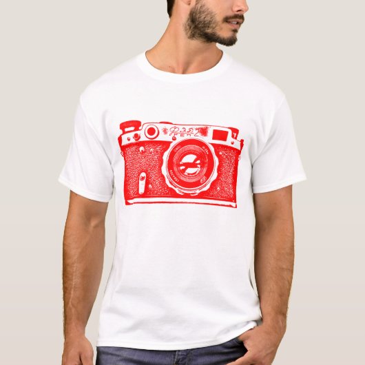 Riesenkamera Russland - Rot T-Shirt (Vorderseite)