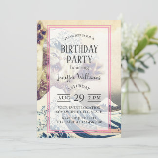 Riesenkatzenwelle - Die große Welle vor Kanagawa Einladung