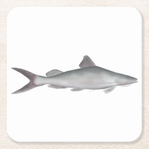 Riesenkatzer Rechteckiger Pappuntersetzer