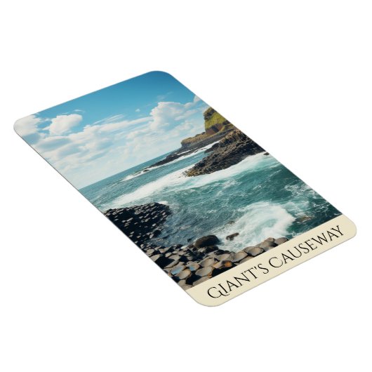 Riesenkauseway | Nordirland Art Magnet (Rechte Seite)