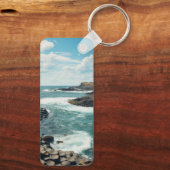 Riesenkauseway | Nordirland Art Schlüsselanhänger (Rückseite)