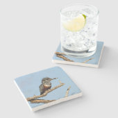 Riesenkönigin Steinuntersetzer (Seitenansicht)