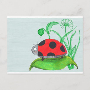 Riesenkopfblatt Postkarte