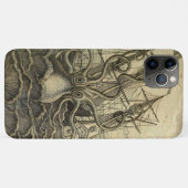 Riesenktopus Vintag 1801 Etching Case-Mate iPhone Hülle (Rückseite (Horizontal))