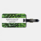 Riesenlobelie| Nationalpark Mount Kenya, Kenia Gepäckanhänger (Rückseite horizontal)