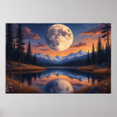 Riesenmond: Nachts Poster (Vorne)