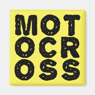 Riesenmotocross Logo Dirt Bike Kühlschrankmagnet