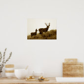 Riesenmuschelknochen Poster (Küche)