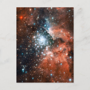 Riesennebel Star Cluster Postkarte