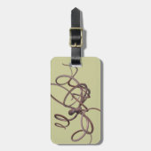 Riesenoctopus Gepäckanhänger (Vorderseite vertikal)