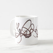 Riesenoctopus Kaffeetasse (Vorderseite Links)