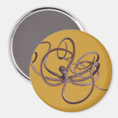 Riesenoctopus Magnet (Vorderseite/Rückseite)
