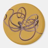 Riesenoctopus Magnet (Vorne)