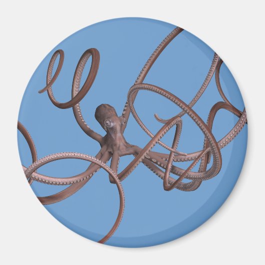 Riesenoctopus Magnet (Vorne)