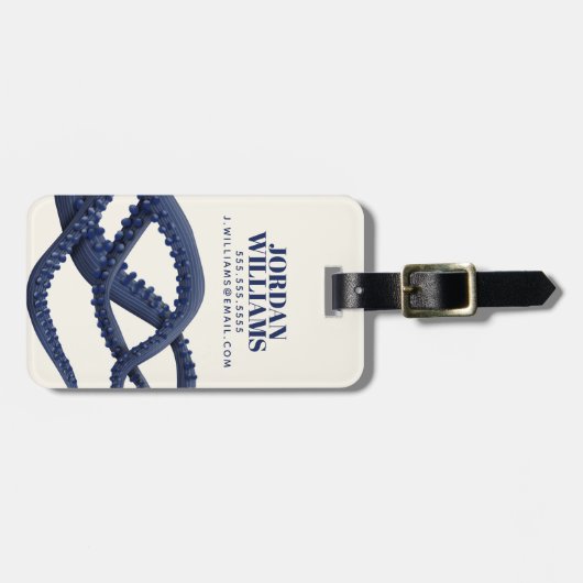 Riesenoctopus Tentacles Gepäckanhänger (Vorderseite horizontal)