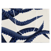 Riesenoctopus Tentacles Große Geschenktüte (Rückseite)