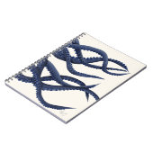 Riesenoctopus Tentacles Notizblock (Linke Seite)