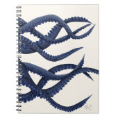 Riesenoctopus Tentacles Notizblock (Vorderseite)