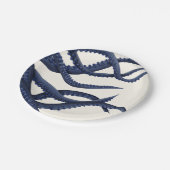 Riesenoctopus Tentacles Pappteller (Schrägansicht)