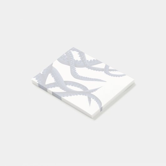 Riesenoctopus Tentacles Post-it Klebezettel (angewinkelt)