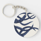 Riesenoctopus Tentacles Schlüsselanhänger (Vorderseite)