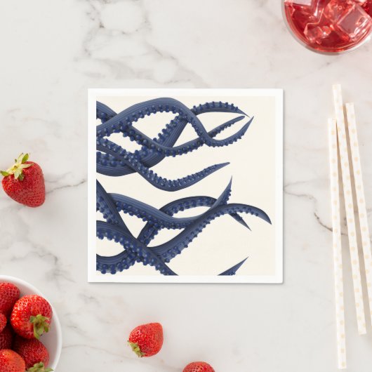 Riesenoctopus Tentacles Serviette (Beispiel)