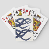 Riesenoctopus Tentacles Spielkarten (Rückseite)
