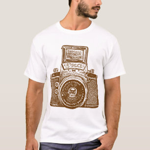 Riesenostdeutsche Kamera - braun T-Shirt
