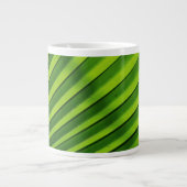 Riesenpalmenmuster Jumbo-Tasse (Vorderseite)