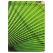 Riesenpalmenmuster Klemmbrett (Rückseite)