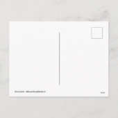 Riesenpanda auf einem Stein Feiertagspostkarte (Rückseite)