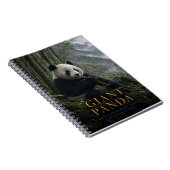 Riesenpanda-Bambuswald TIERE Notizblock (Rechte Seite)