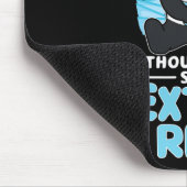 Riesenpanda Funny Gym Workout Redewendungen Nahrun Mousepad (Ecke)