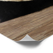 Riesenpanda Gerahmt Print Poster (Ecke)