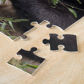 Riesenpanda isst Bambus Puzzle (Seite)