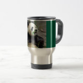 Riesenpanda isst Bambus Reisebecher (VorderseiteRechts)