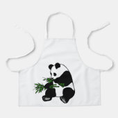 Riesenpanda isst Bambus Schürze (Vorderseite)