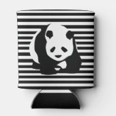 Riesenpanda und Streifen Dosenkühler (Rückseite)