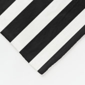 Riesenpanda und Streifen Fleecedecke (Ecke)