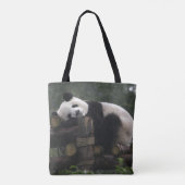 Riesenpandas beim Schutz des Riesenpanda Tasche (Rückseite)