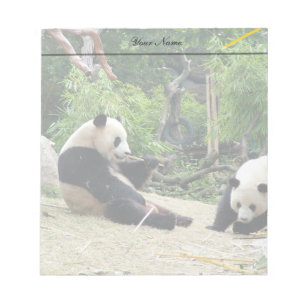 Riesenpandas Notizblock