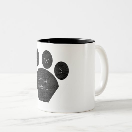 Riesenpaw-Tasse Zweifarbige Tasse (VorderseiteRechts)