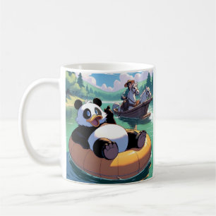 Riesenpferde schwimmen Kaffee Tasse Tasse