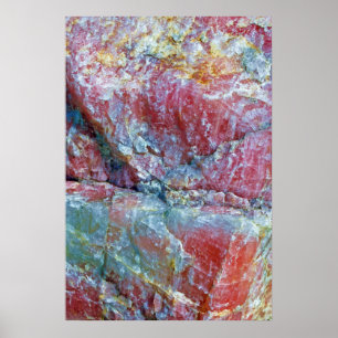 Riesenquartz-Plakat für Rose Poster