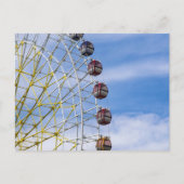 Riesenrad am Himmel Postkarte (Vorderseite)