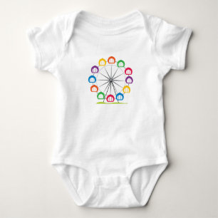 Riesenrad Baby Strampler