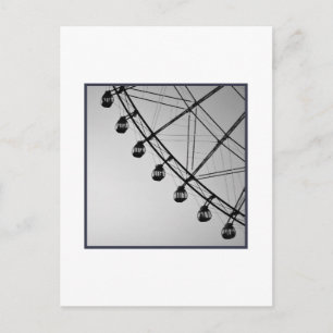 Riesenrad bei Dämmerung Postkarte